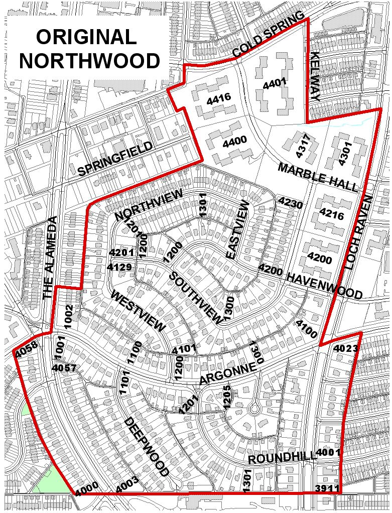 Original Northwood Map